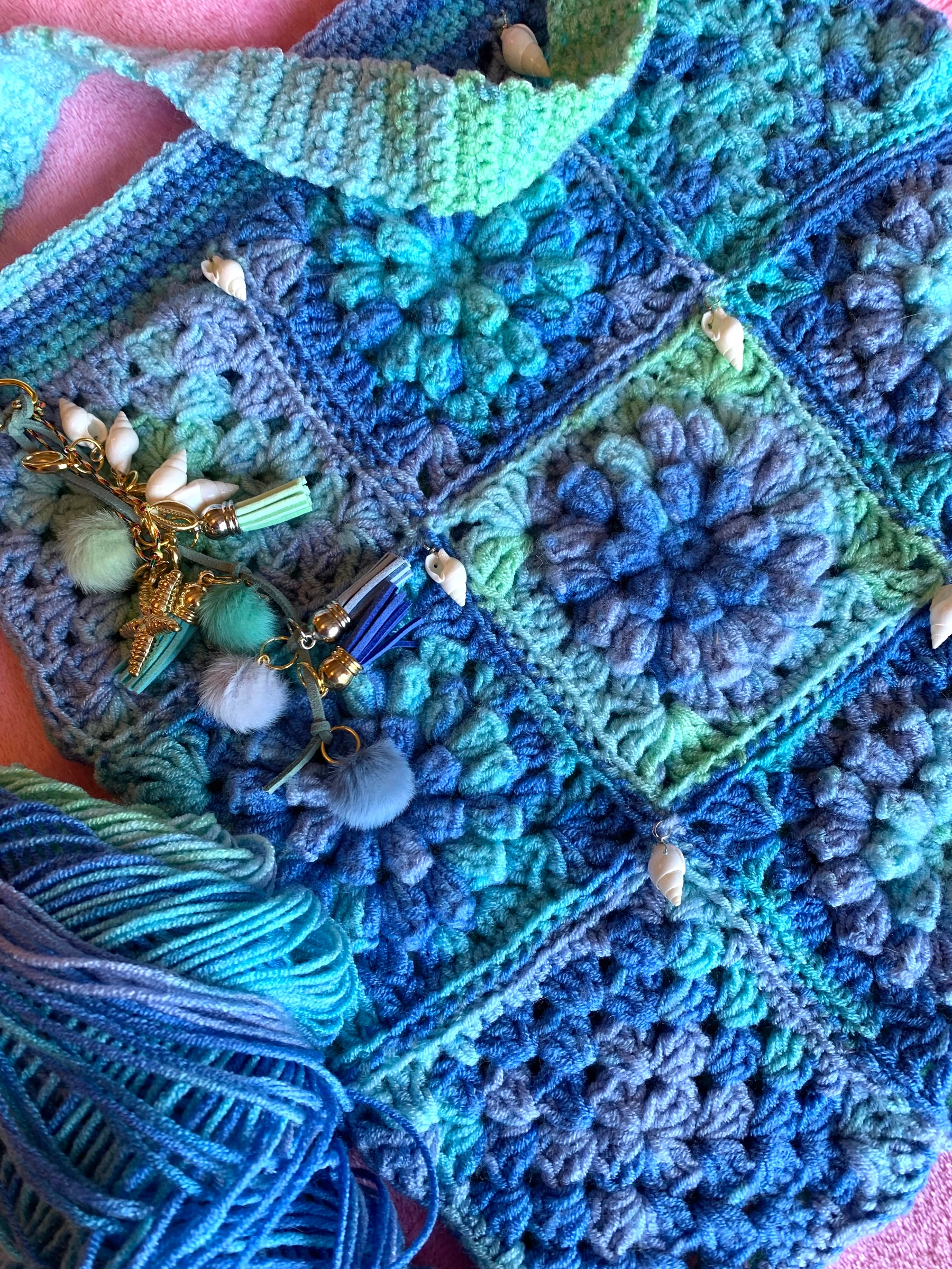 Tas. Oceaan azul. Made By Anne. Novo – photo 3